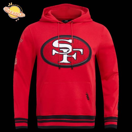 San Francisco 49ers Retro Classic Men’s Pullover Hoodie