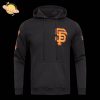 San Francisco Giants Classic Chenille Men’s Pullover Pink Hoodie