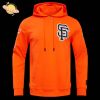 San Francisco Giants Classic Chenille Men’s Pullover Black Hoodie