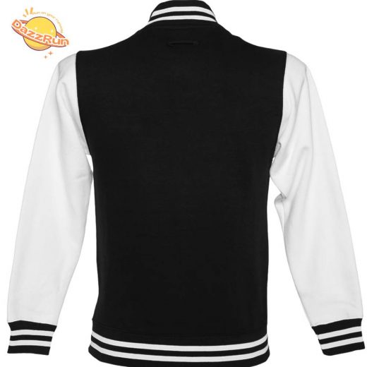 Ying Yang Black & White Cats Unisex Baseball Jacket – Unique Aesthetic