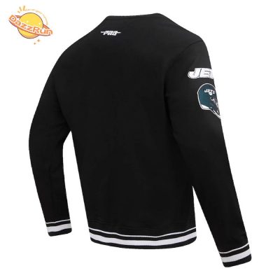 woo image2F2024 10 082FMenS New York Jets Pro Standard Black Mash Up Fleece Pullover Sweatshirt 3