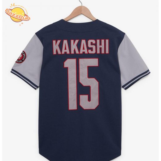 Naruto Shippuden Kakashi Hatake Anbu Black Ops Baseball Jersey