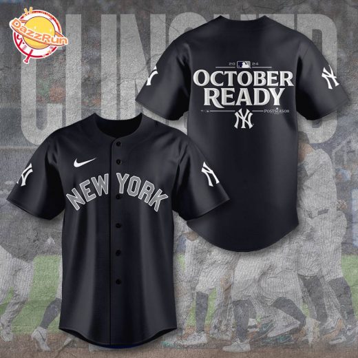 New York Yankees October Ready Postseason 2024 Baseball Jersey