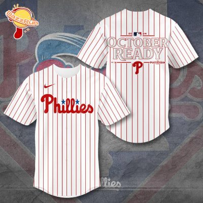 Philadelphia Phillies October Ready Postseason 2024 Baseball Jersey