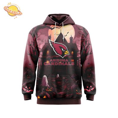 Arizona Cardinals Unisex Comfrt Hoodie Halloween 2024