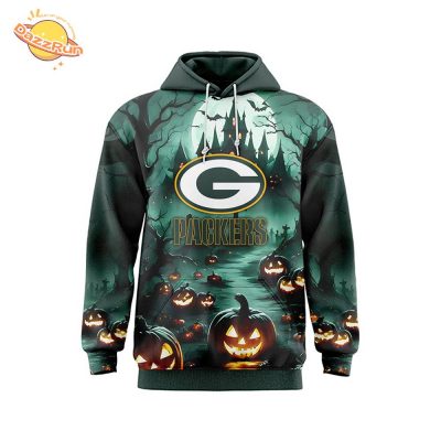 Green Bay Packers Unisex Comfrt Hoodie Halloween 2024