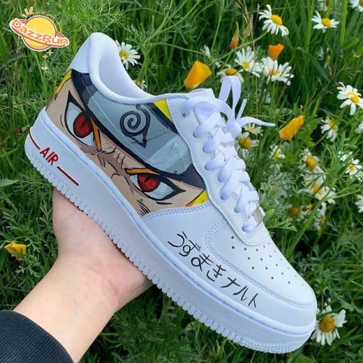 Naruto Vs Sasuke Sneaker Nike Limited Edition Air Force 1