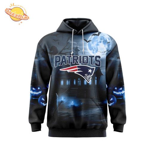 New England Patriots Unisex Comfrt Hoodie Halloween 2024