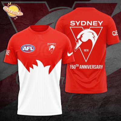 Sydney Swans 150Th Anniversery 3D Hoodie