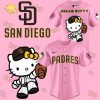 Hello Kitty Vs San Diego Padres 2024 New Design Limited Edition Baseball Jersey