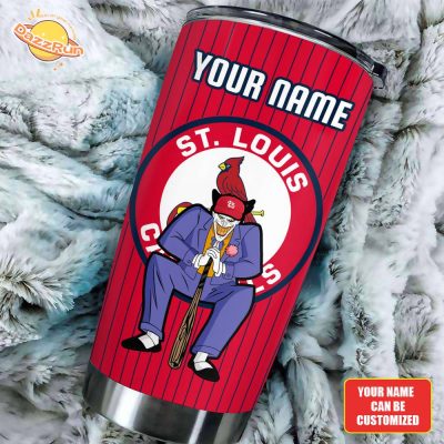 St. Louis Cardinals X Dc Joker Limited Edition Personalized Tumbler Cup