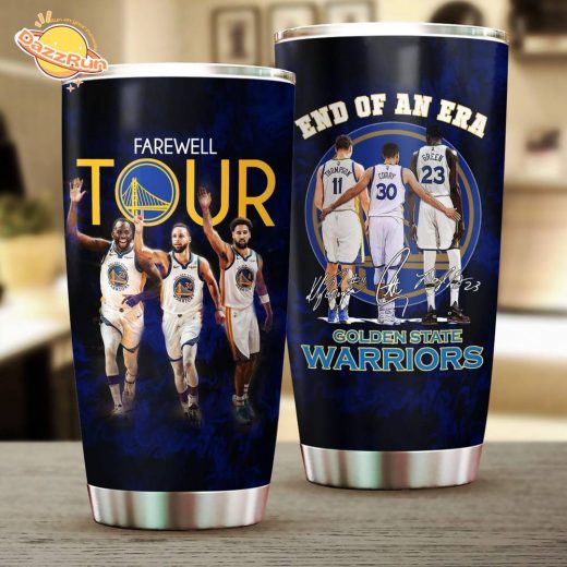 End Of An Era Golden State Warriors Limited Edition Tumbler Cup