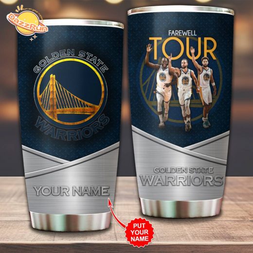 Farewll Tour Golden State Warriors Limited Edition Tumbler Cup