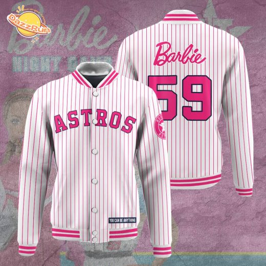 Houston Astros X Barbie Night Game Jacket