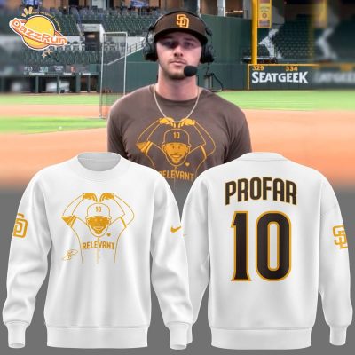 Jurickson Profar Relevant Limited Edition 2024 White Sweatshirt