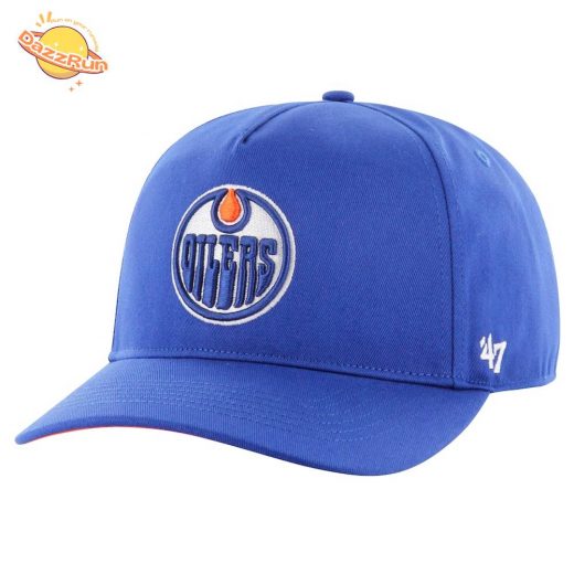 Men’S Edmonton Oilers ’47 Royal Core Logo Hitch Adjustable Hat