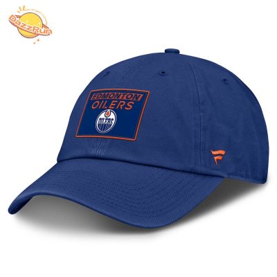 Men’S Edmonton Oilers Fanatics Royal Authentic Pro Prime Adjustable Hat