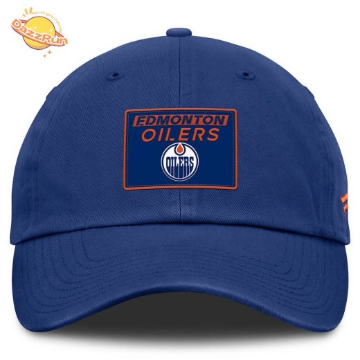 Men’S Edmonton Oilers Fanatics Royal Authentic Pro Prime Adjustable Hat