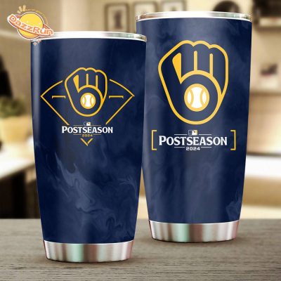 Milwaukee Brewers Postseason 2024 Tumbler Cup