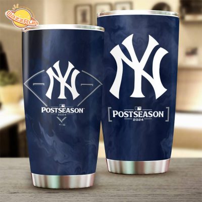 New York Yankees Postseason 2024 Tumbler Cup