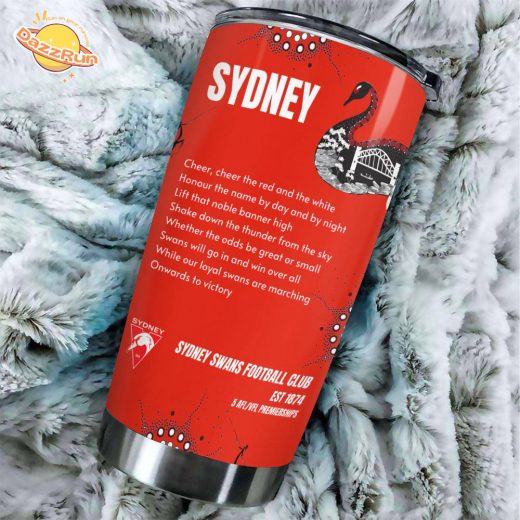 woo image2F2024 10 112FPersonalized Sydney Swans Football Club Est 1874 Special Edition Tumbler Cup 3