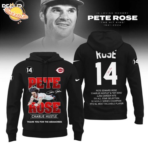 Pete Rose Thank You For The Memmories Shirt Hoodie