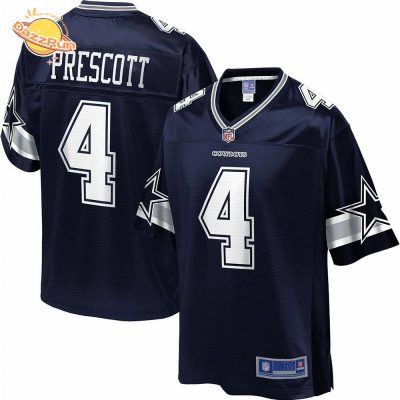 Prescott Dallas Cowboys Nhl Jersey – Navy