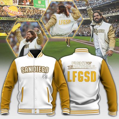 San Diego Padres Fight For The Faithful ”LFGSD” And Signature 2024 Hot Edition Jacket