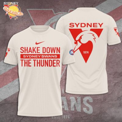 Sydney Swans Shake Down Sydney Swans The Thunder 3D