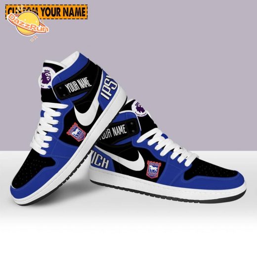 Air Jordan 1 Shoes Ipswich Town Club For Fan 2024 Hot Limited Edition Customize