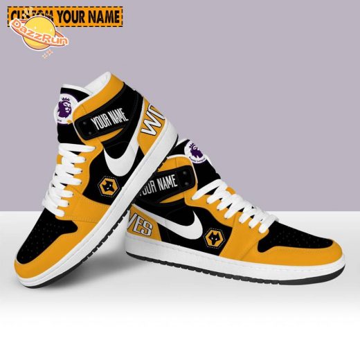 Air Jordan 1 Shoes Wolverhampton Wanderers Club For Fan 2024 Hot Limited Edition Customize