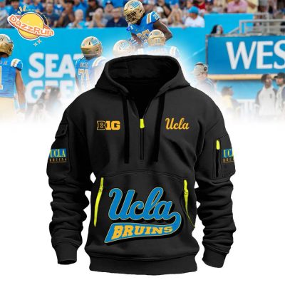 Big Ucla Bruins Football 2024 New Hot Design Black Hoodie