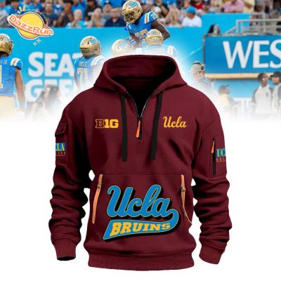 Big Ucla Bruins Football 2024 New Hot Design Red Hoodie