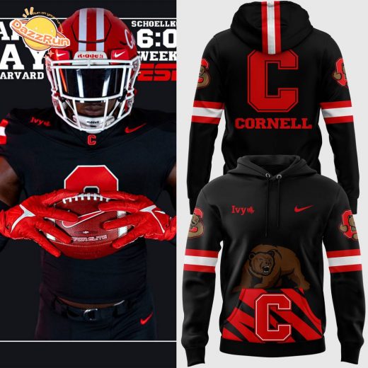 Block C With Cornell Ivy Night Game 2024 Black Hoodie