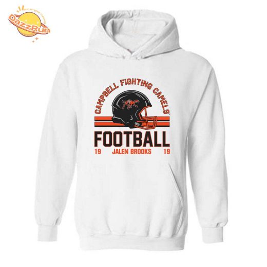 Campbell Fighting Camels Football Jalen Brooks Classic Fashion Hoodie 2024