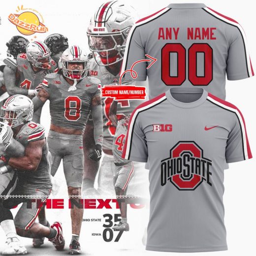 Custom Name Ohio State Buckeyes Nike Gray Game 2024 Limited Shirt