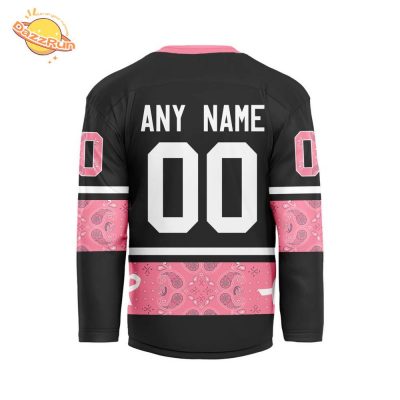 Customize Nhl Vancouver Canucks Specialize Pink Fight Breast Cancer V-Shaped Hot Design 2024 Jersey