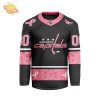 Customize Nhl Vancouver Canucks Specialize Pink Fight Breast Cancer V-Shaped Hot Design 2024 Jersey