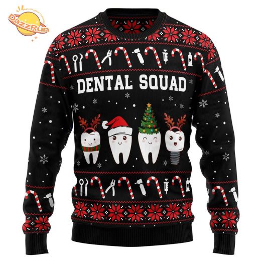 Dental Squad Ugly Special Edition Sweater For Christmas 2024