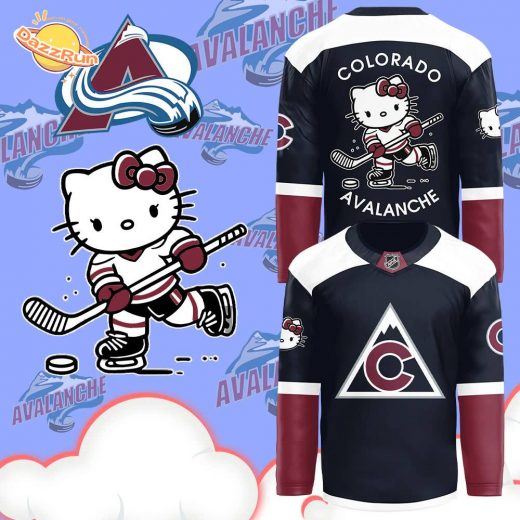 Hello Kitty 50Th Anniversary Vs Colorado Avalanche Hot Trend Edition 2024 Jersey