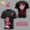 I Am A Die Hard Wsc Washington State Cougars 3D White Shirt 2024