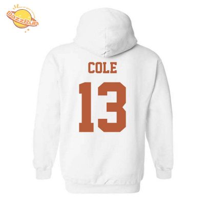 Jay’Vion Cole Texas Football Classic White Hoodie