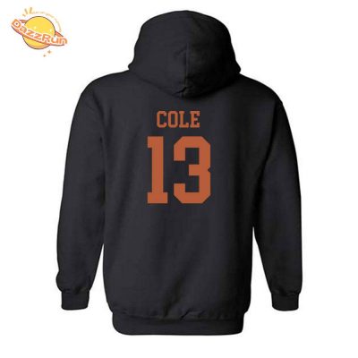 Longhorns Cole Football 2024 Classic Comfrt Limited Version Black Hoodie