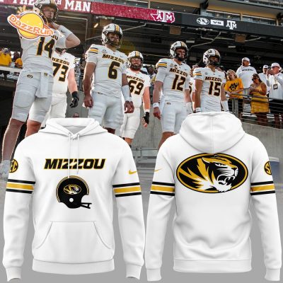 Missouri Tigers Football Hot Limited Version 2024 White Hoodie