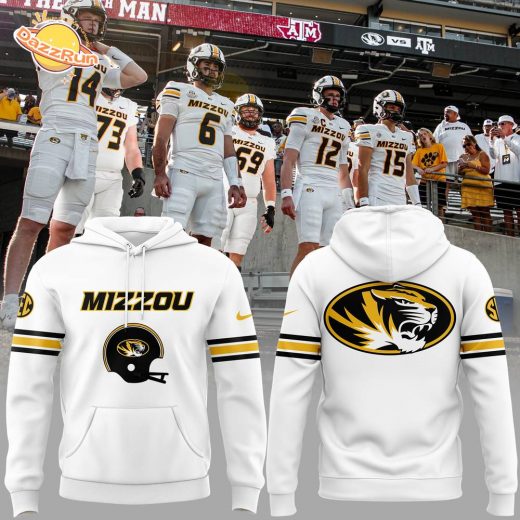 Missouri Tigers Football Hot Limited Version 2024 White Hoodie