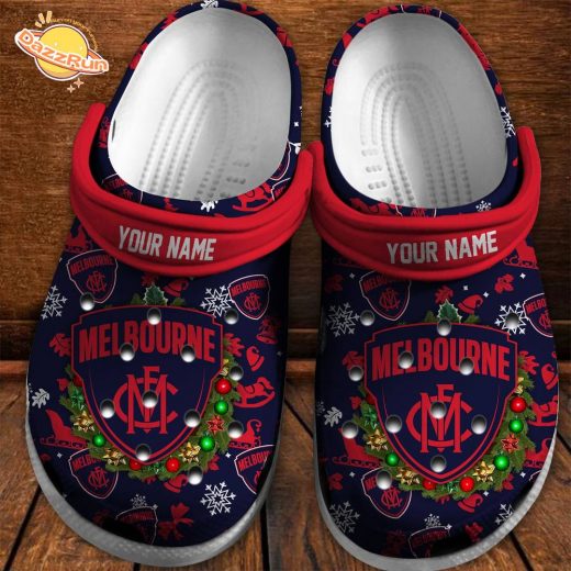 New Custom Melbourne Crocs Shoes For Fan Hot Special Edition