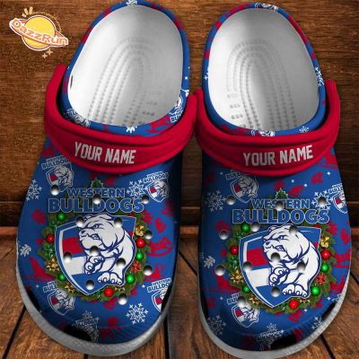 New Custom Western Bulldogs Crocs Shoes For Fan Hot Special Edition