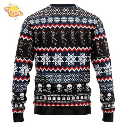 woo image2F2024 10 152FSkeleton Merry Creepmas Ugly Hot Design 2024 Christmas Sweater 2