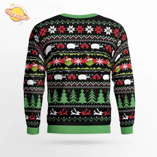 woo image2F2024 10 152FThug Life Gringhmas Green Monster Very Ugly Hot Limited 2024 Christmas Sweater 4