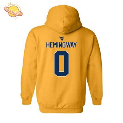 West Virginia Ncaa Jayla Hemingway 2024 Classic Hoodie